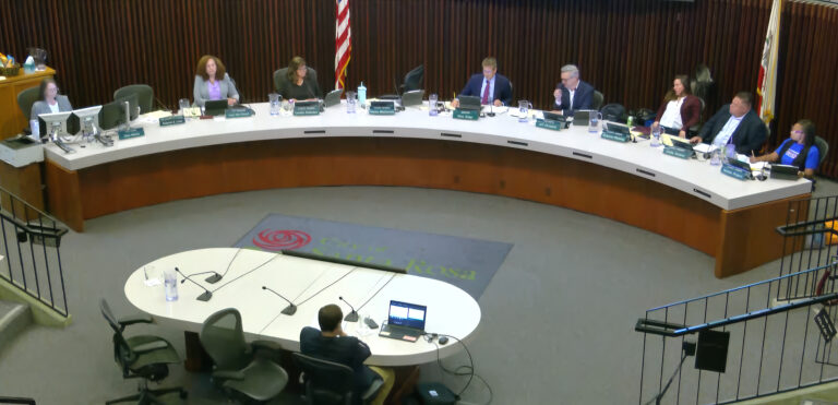 Santa Rosa City Council members at the dais in City Hall during their June 16, 2026 meeting