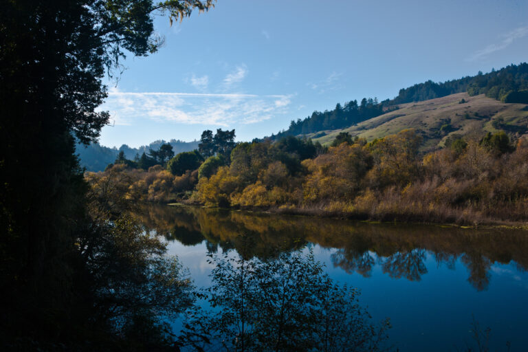 The Russian River in California