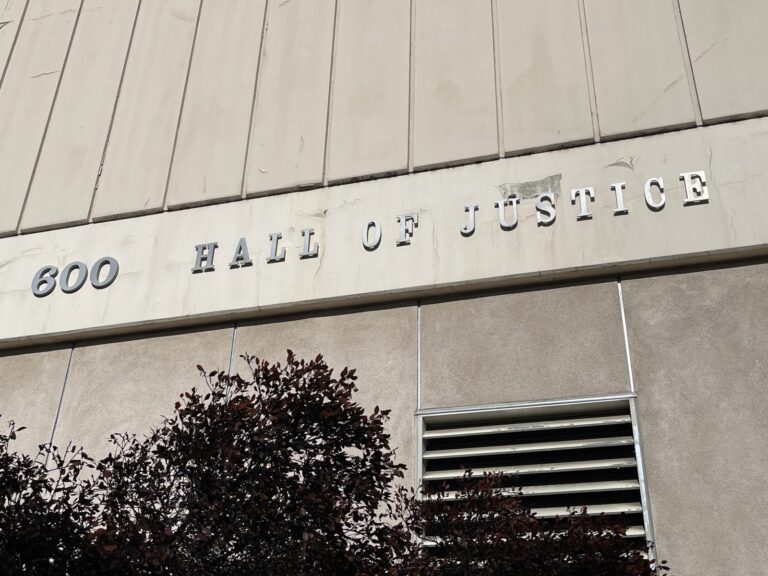 The Sonoma County Hall of Justice building in Santa Rosa
